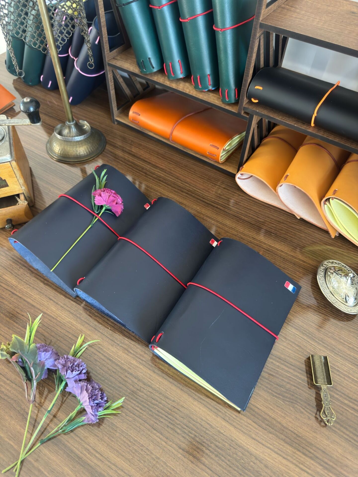 Deri ajanda defter kılıfı